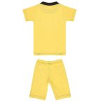 SR Kids Boys Cotton Half Sleeve Rib Neck Self Design Tshirts and 3/4 Shorts Multi-Color Pack of 5 - Image 4
