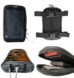 JETLIFE Mobile Holder/Pouch/Mount for All Types of Scooter Scooty Activa Jupiter EV etc | X1 Model (Black) - Image 3
