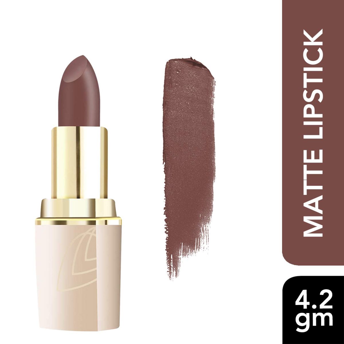 LOTUS MAKE-UP Pure Colors Matte Lip Color, Choco Chic, 4.2g - Image 2
