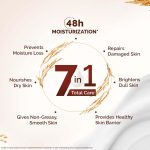 Mamaearth Rice Water Hydrating Body Lotion with Rice Water & Niacinamide for Dewy Glass Skin | 48 Hrs Moisturizating & Nourishing | 7in1 Total Care | 100% Natural Butter | Non Greasy Smooth Skin | 400 ml - Image 5