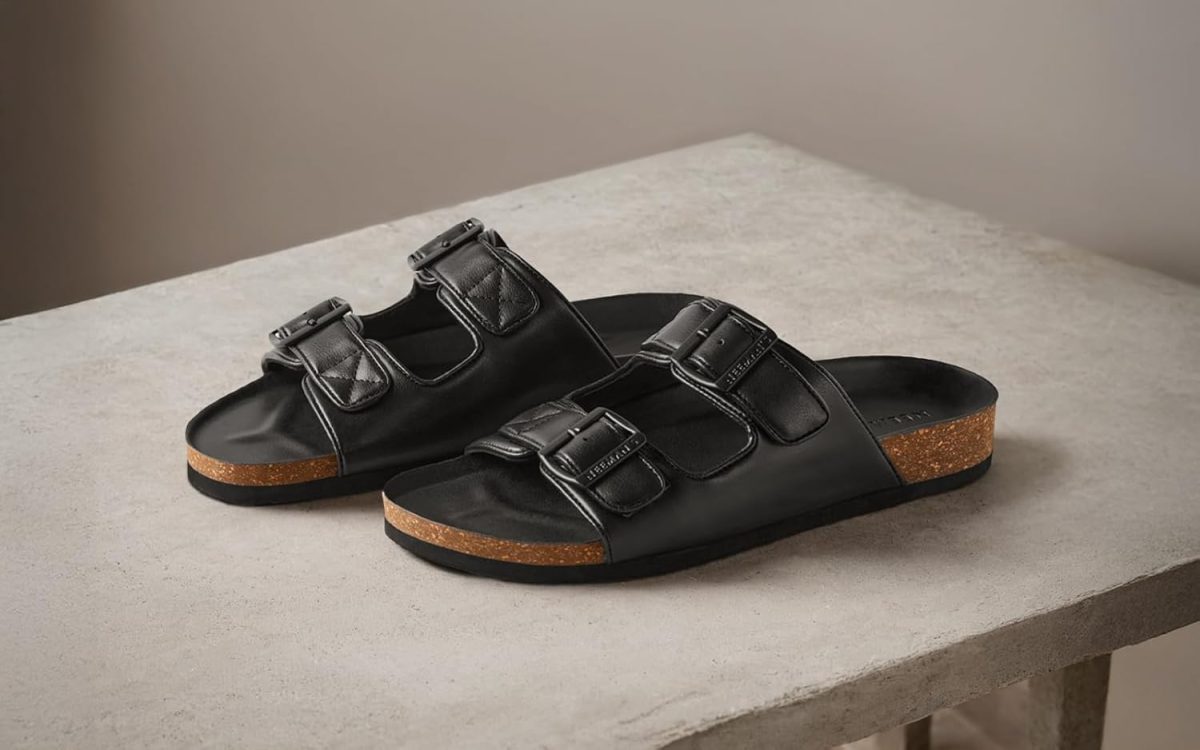 Neeman's Cork Sandals for Men | Stylish and Fashionable Slippers for Boys - Image 2