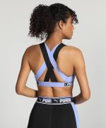 Puma Women Polyester Lightly Padded Wirefree Sports Bra - Image 4