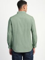 The Bear House Men's Solid Slim Fit Shirt - Image 4
