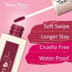 TEEN TEEN Matte & Shine Liquid Lipcolor Lipstick Waterproof | Soft Swipe, Longer Stay | Curelty Free, Highly Pigmented | Longwearing & Long Lasting, Maroon, 4ml - Image 5