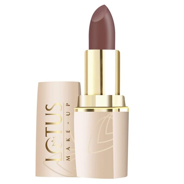 LOTUS MAKE-UP Pure Colors Matte Lip Color, Choco Chic, 4.2g