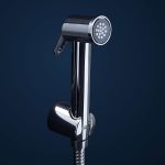 Hindware Italian Collection Health Faucet for Bathroom | Made of ABS | Comes with 1.2-Meter Stainless Steel Tube | Element | 1-Year Manufacturer Warranty