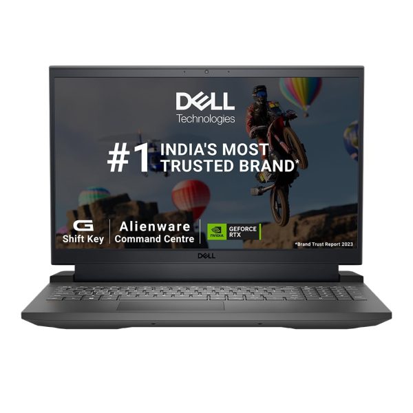 (Refurbished) Dell G15-5530 Gaming Laptop, Intel Core i5-13450HX Processor, 16GB DDR5, 1TB, NVIDIA RTX 3050,6GB GDDR6, 15.6" (39.62cm) FHD 120Hz 250 nits, Backlit KB Orange,Win 11 + MSO'21, Dark Shadow Gray, 2.65kg