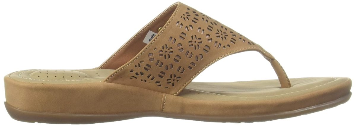 Bata Comfit womens CONCORDIA TAN Flats - 7 UK (5713003) - Image 4