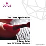 JUICE Quick-dry, 100% Veg & Cruelty Free Nail Paint I Long Lasting, Chip Resistant, Nail Polish for Women, Gel Finish, High Gloss, F&D APPROVED COLORS & PIGMENTS(LITTLE GOLD - D09) - Image 2