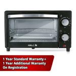 iBELL WAVE10 OTG Oven, 10 Litre, Compact Size, 1200W, Oven, Toaster, Griller, Precise Temperature & Timer Control (Black) - Image 2