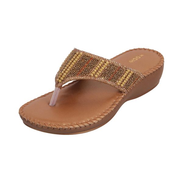 Mochi Women Ethnic and Comfortwear Chappal