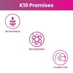 K10 Nail Polish| Metallic Finish Nail Paint|Quick Drying| Non UV Polish - Gel Finish |Chip Resistant Long-Lasting Multicolor Nail Paint for Women and Girls|Dark Red-Silver-Gold Set of 3 (12ml each) - Image 5