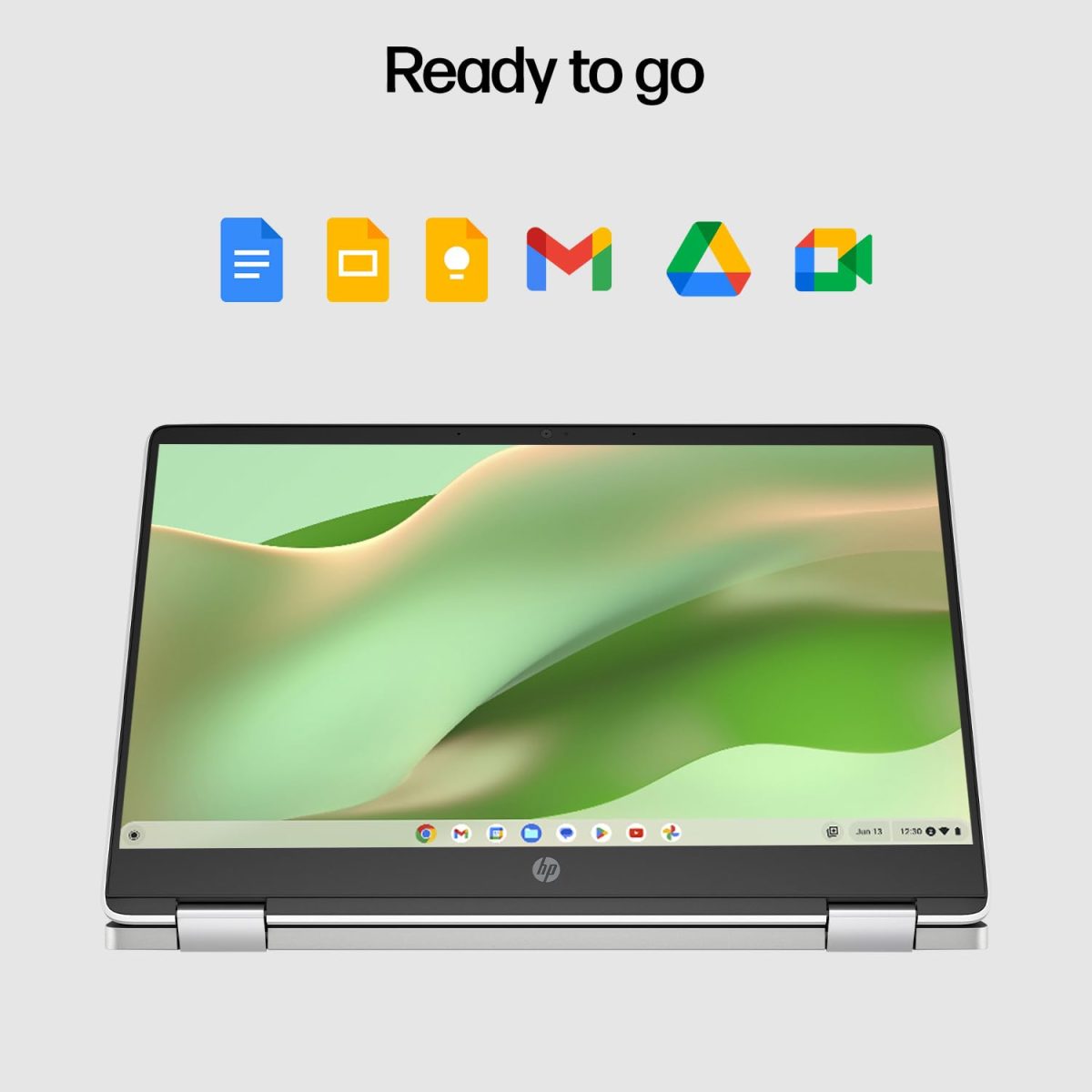 (Refurbished) HP Chromebook x360, Intel Celeron N4120, 14-inch (35.6 cm), HD, 4GB LPDDR4, 64GB eMMC, Intel UHD Graphics, Thin & Light, Dual Speakers, BrightView Display (Chrome 64, White, 1.49 kg), ca0505TU - Image 5