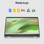(Refurbished) HP Chromebook x360, Intel Celeron N4120, 14-inch (35.6 cm), HD, 4GB LPDDR4, 64GB eMMC, Intel UHD Graphics, Thin & Light, Dual Speakers, BrightView Display (Chrome 64, White, 1.49 kg), ca0505TU - Image 5