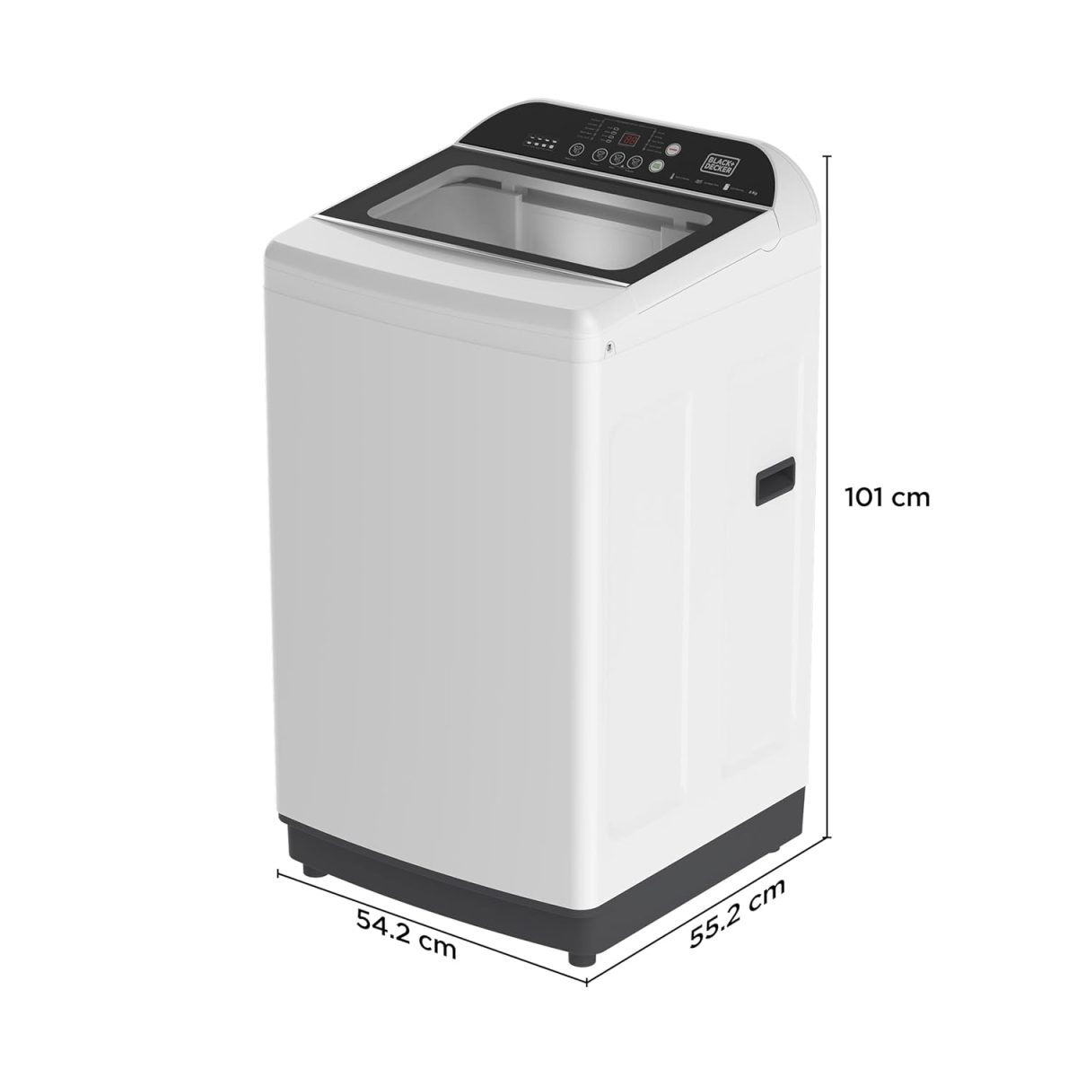 BLACK+DECKER 7.5 Kg 5 Star Fully-Automatic Top Loading Washing Machine(2023 Model, Bxwd01175In, White, In-Built Heater, Bldc Motor Drive) - Image 8
