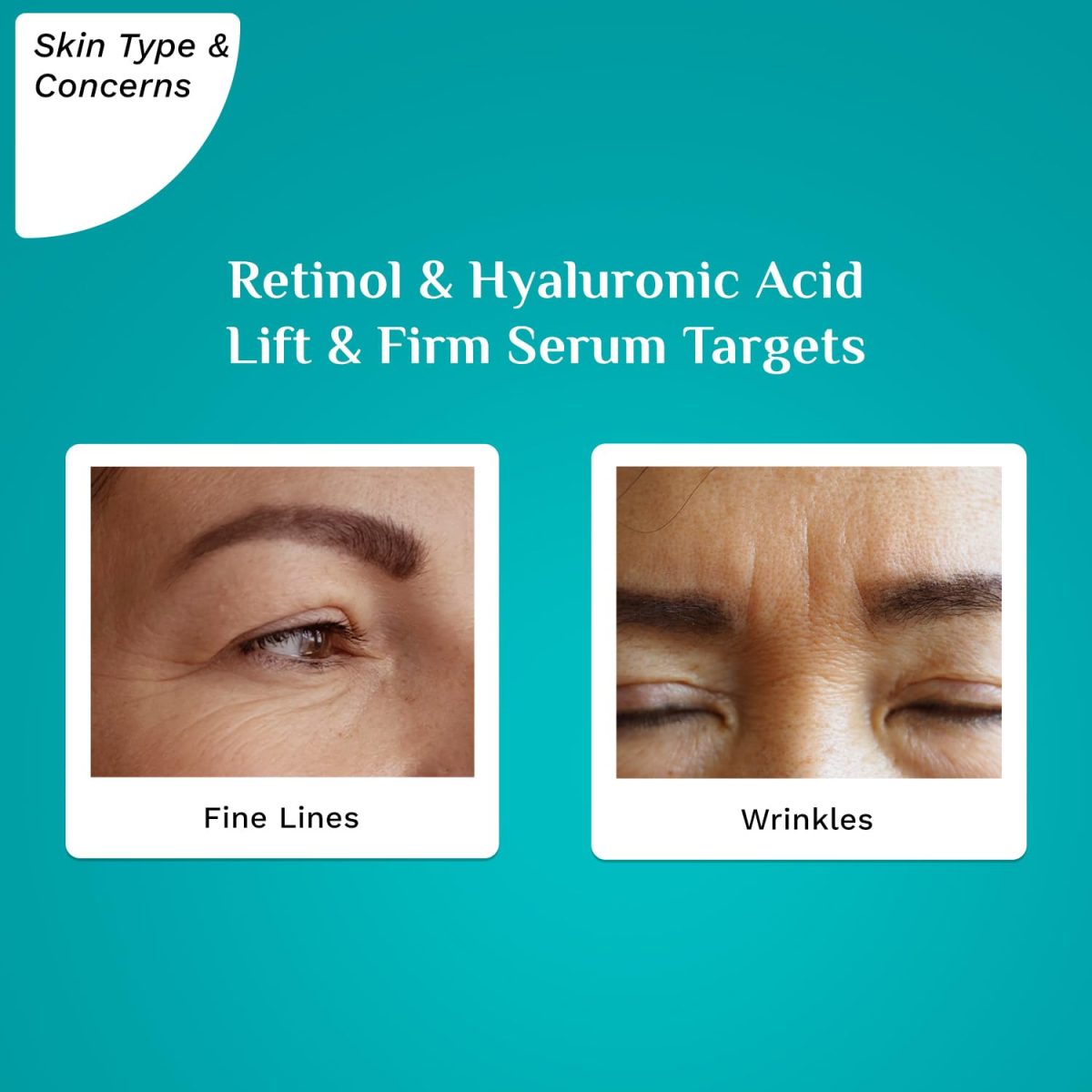 PILGRIM Korean 0.5% Retinol & 1% Hyaluronic Acid Lift & Firm Anti Aging Serum | Retinol serum for face| Reduce Fine Lines & Wrinkles|For Men & Women |All Skin Types|30ml - Image 5