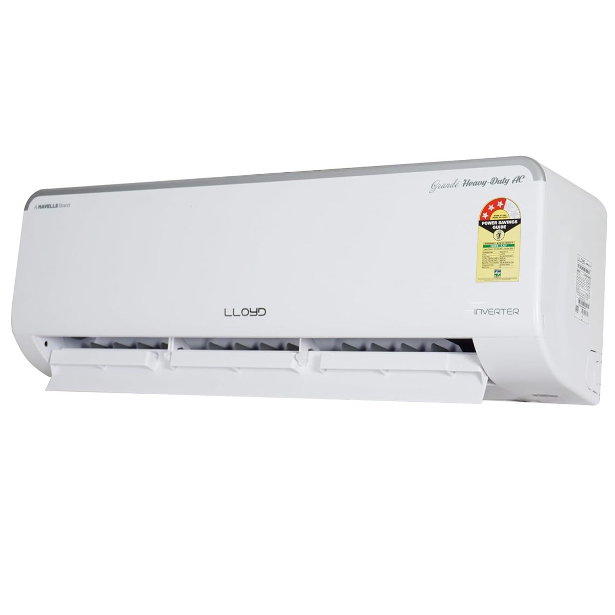 LLoyd 1.6 Ton 3 Star Grande Heavy Duty Inverter Split Air Conditioner (White, GLS19I3FWSHD) - Image 3