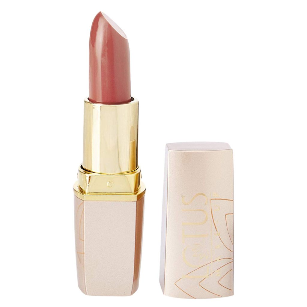 Lotus Make-Up Pure Colors Moisturising Lip Color Perky Peach | Long Lasting | Creamy Texture | 4.2g