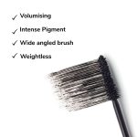 Makeup Revolution - Big Lash Reloaded Volume- Mascara (Ultra Black) | Volumising | Intense Pigment | Wide angled brush | Weightless | Vegan & Cruelty Free-8 g - Image 2