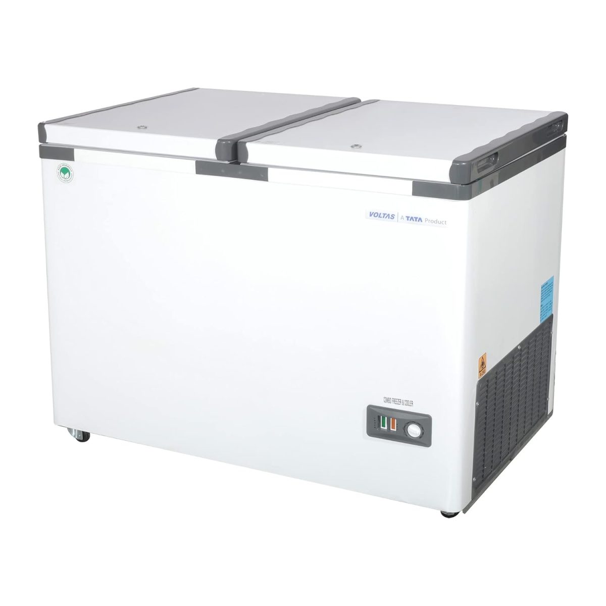 Voltas CB HT 300 DD Half Cooler Half Freezer Combo (Cooler cum Freezer, White) - Image 2