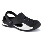 BRUTON Extra Soft Men's Classic Casual Sandals/Clogs Adjustable Back Strap | Lightweight & Comfortable | Stylish & Non-Slip | Waterproof & Everyday Mules for Men & Boys - UK 10 Black - Image 4