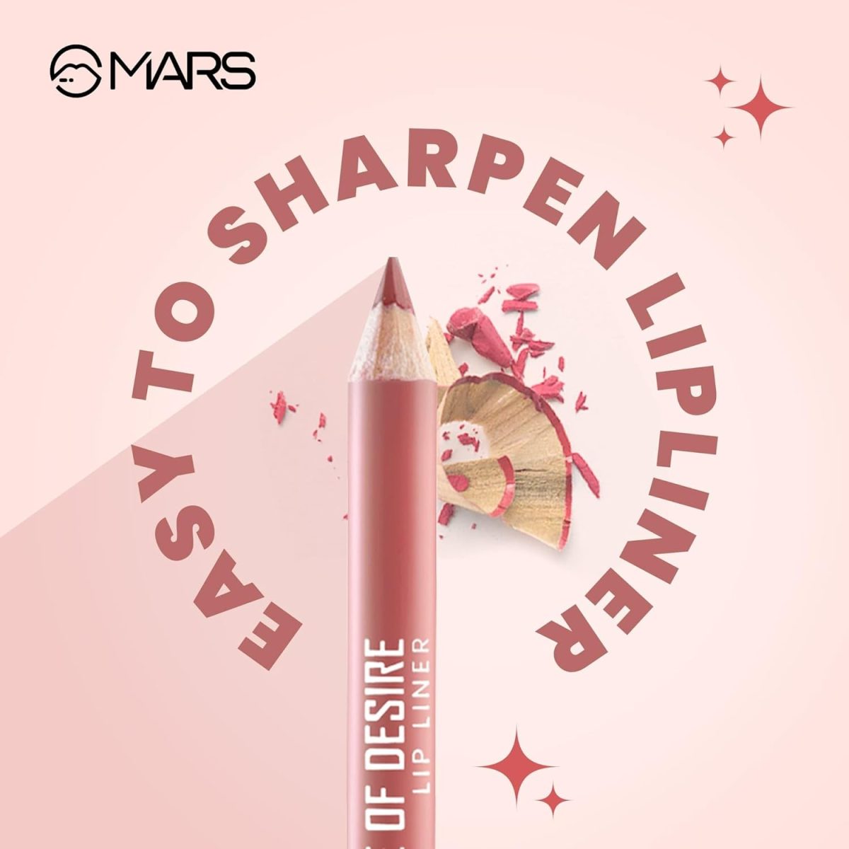 MARS Matte Liner with Holder Set of 10 | One Swipe Smooth Application | Long Lasting & Travel Friendly Lip Pencil | Multicolor | Set-B (1.4g x 10) - Image 5