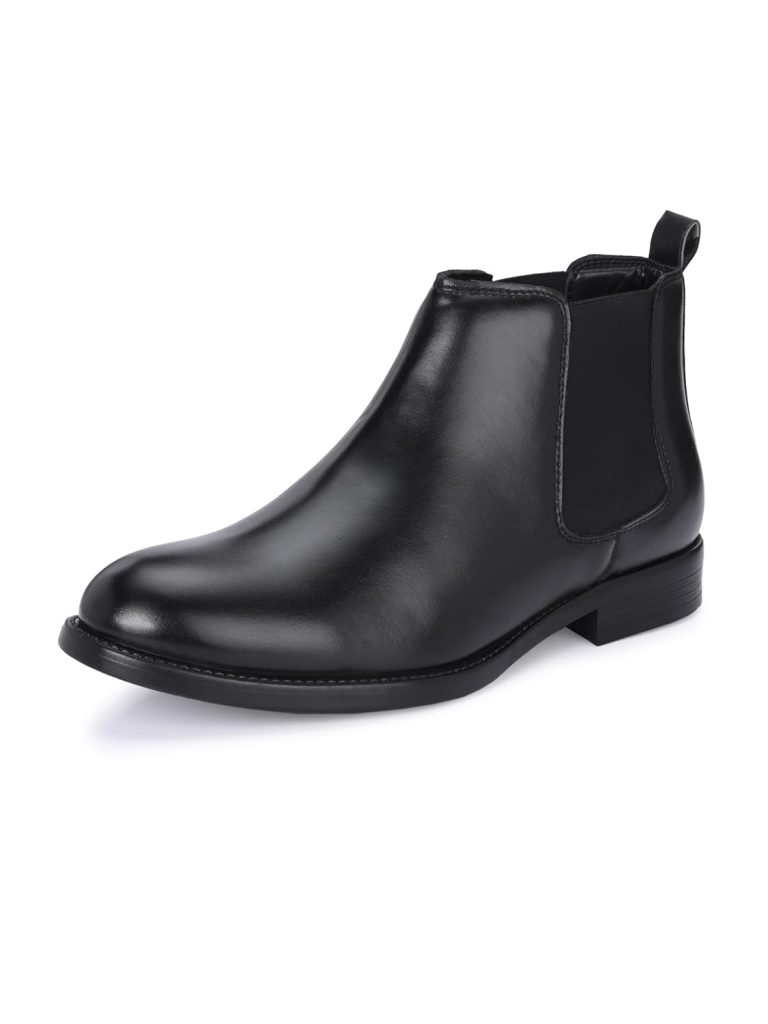 HiREL'S Chelsea Boots for Men | Soft Cushioned Insole, Slip-Resistance, Dynamic Feet Support, Arch Support & Shock Absorption