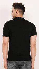 LEOTUDE Men's Regular Fit Matty Polo T-Shirt Combo (Pack of 2) - Image 5
