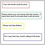 Compatible AC Remote for Voltas AC LS19A5LN, LS19A3FM-W Window/Split AC 1 ton 1.5 ton 2 Ton 3 Star (Direct Working, No Pairing Required) - Image 2