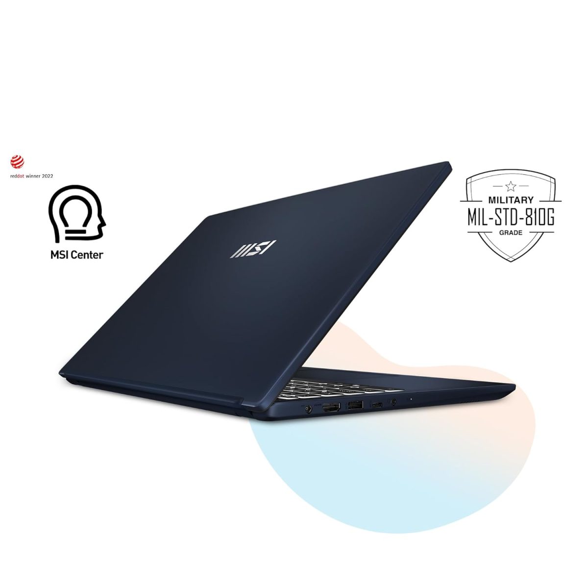 MSI Modern 15, Intel 13th Gen. i7-1355U, 40CM FHD 60Hz Laptop (8GB/512GB NVMe SSD/Windows 11 Home/Iris Xe Graphics/Star Blue/1.7Kg), B13M-290IN - Image 8