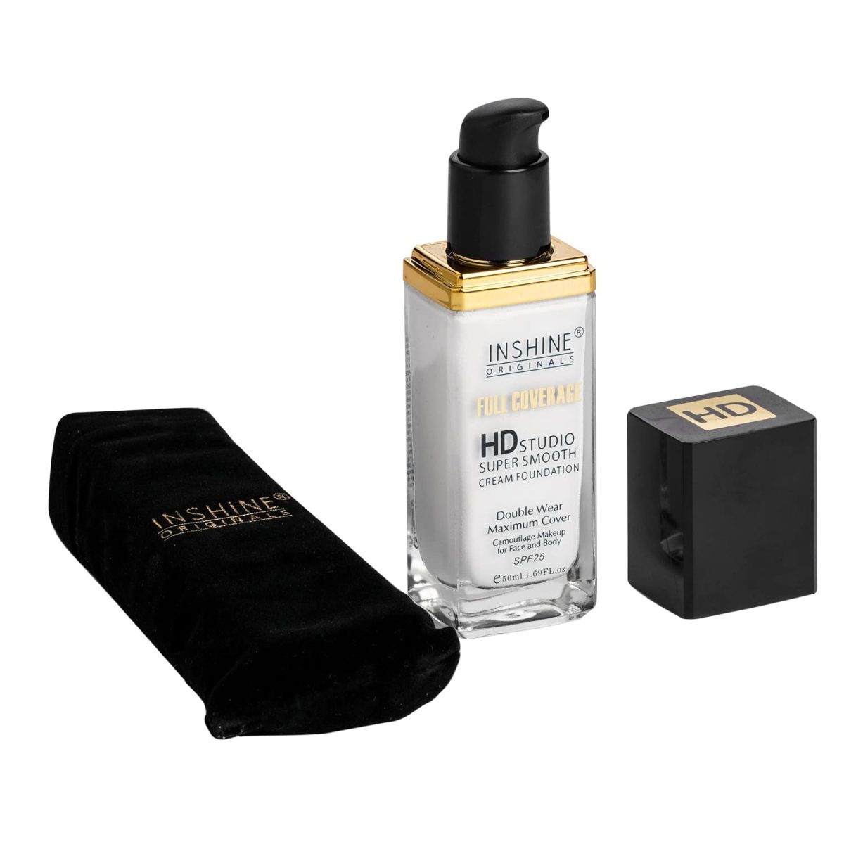 INSHINE Full Coverage HD Studio Base Foundation Full Coverage Liquid Foundation And Absorbs Oil - Image 3