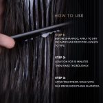 TRESemmé Silk Press Pre-Wash Treatment Ampoules, 4 x 15ml | Heatless Hair Straightening Treatment with Amino Peptides - Image 9