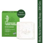 BAKE 2% Salicylic Acid Soap (2 pcs) Scrub Treatment with Niacinamide for Body & Back Acne, Reduces Strawberry Legs | Fades Dark Spots | Non Drying Formula | Soap For Men & Women | 100g x 2 (100 g (Pack of 2)) - Image 8