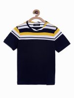 Ladore Boy’s Navy Plain Short Sleeve T-Shirt