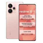 realme 15 5G Smartphone 8+128GB Pink,144Hz HyperGlow 4D Curve Display,7000mAh Battery,80W SuperVOOC,Dual 50MP 4K Cameras,Dimensity 7300+ Chipset,IP69