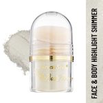 Seven Seas Body & Face Shimmer Highlighter Powder Pigments | For Eyes & Face Makeup | Shimmery Effect, Glitter, Duo-Chrome Metallic Intense Pigmentation | Product Used as Highlighter (White Gold) - Image 8