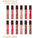 Biotique Natural Makeup Diva Shine Lip Gloss, Sugar Plum, 3ml - Image 3