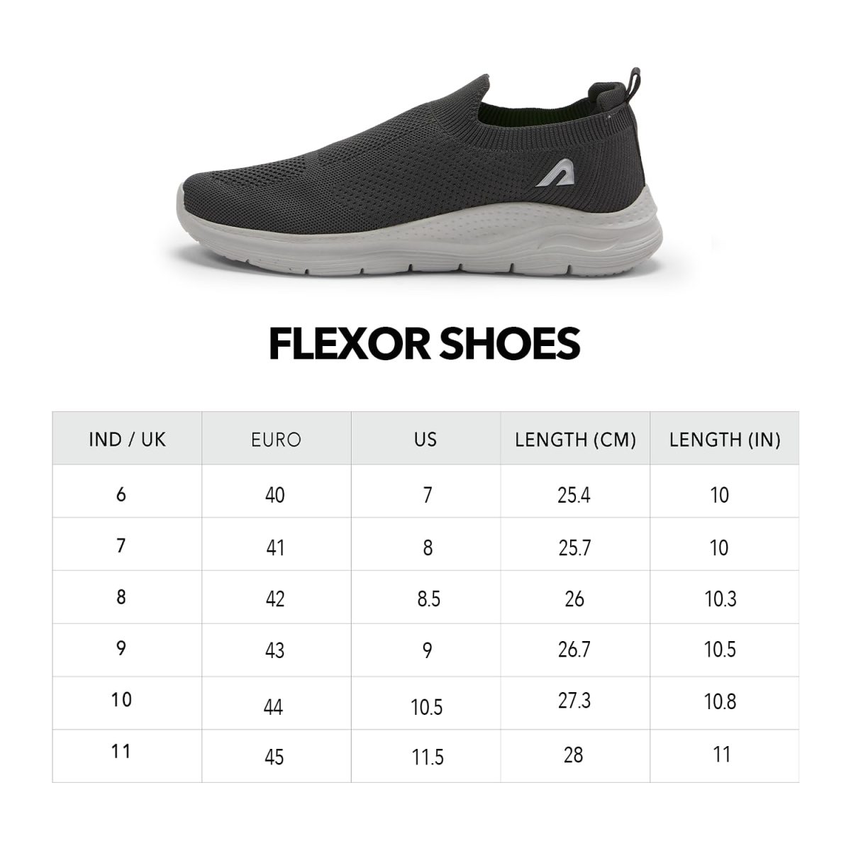 Boldfit Casual Shoes for Men Breathable Knit Slip-On Sneakers with Memory Foam Insole & EVA Sole Lightweight Walking Shoes with Sock-Like Fit & Padded Heel for All-Day Comfort - Image 4