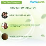 Mamaearth Tea Tree Anti Dandruff Shampoo, With Tea Tree & Ginger Oil, 250ml - Image 6