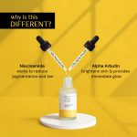 Deconstruct Brightening Serum with 10% Niacinamide Serum with 0.3% Alpha Arbutin | Brightens skin, treats dullness, reduces tan | Lightweight, non-irritating & beginner-friendly formula|30ml - Image 2