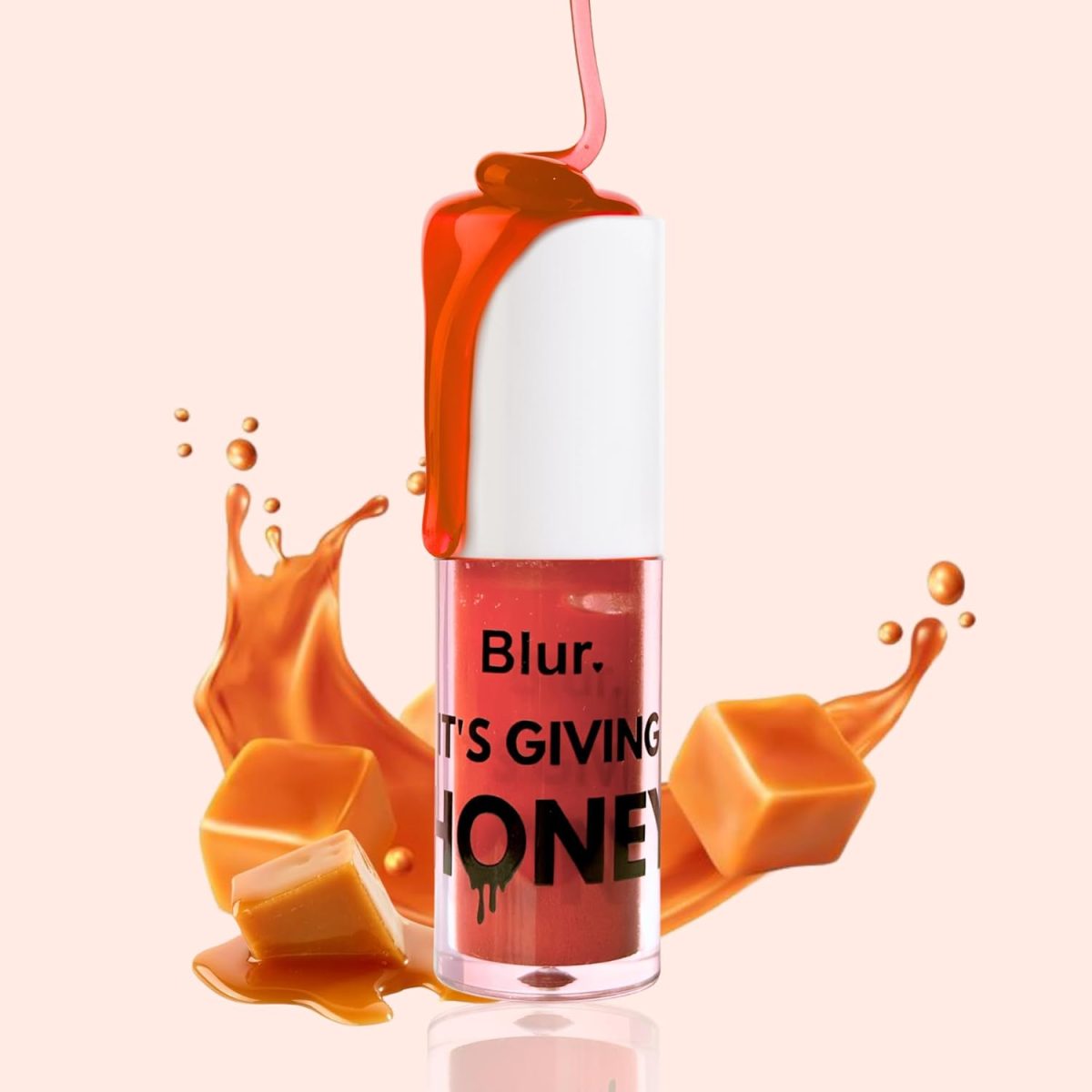Blur India It's Giving Honey | Juicy Lip Oil | Hydrating + Pigmented | Caramel (Warm Brown) - Image 2