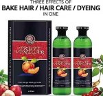 Fruit Vinegar Hair Dye Color for Both Men, Women, Natural & Ammonia Free Color Dye (Black, A/B 100 Ml) (Natural, 1) - Image 2