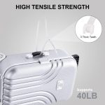 12 Inch Zip Cable Ties (100 Pieces), Self-Locking Premium Nylon Cable Wire Ties,Heavy Duty White, for Indoor and Outdoor by Boacua - Image 3