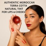 MS MAGIC SECRET Aker Fassi Moroccan Lip Stain Clay Pot & Lip Gloss - Natural Long Lasting Lipstick for Women, Moroccan Lip and Cheek Tint - Authentic Morocco Lip Clay Pot, Natural Lipstick Blush - Image 3