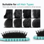 PACK OF 1 - Curly Hair Comb, Curl Defining Comb, Bristle Hair Brush Styling Brush, Curly Hair Comb, Curl Detangler Hair Brush, Shaping & Defining Curls For Women - Image 4