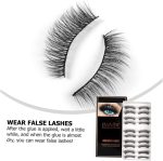 RUBYFACE X IMAGIC PROfessional Synthetic Fibers False Eyelash, Natural & soft 100% Handmade 3D Eyelash Pack 10 Pairs of 1 box (L07, 3D Eyelash) - Image 6