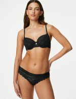 Marks & Spencer Womens Polyamide Flexifit Blend Non Padded Wired Balcony Bra - Image 4