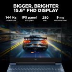 HP Victus AMD Ryzen 5 Hexa Core 5600H - (8 GB/512 GB SSD/Windows 11 Home/4 GB Graphics/NVIDIA GeForce RTX 3050) 15-fb0135AX Gaming Laptop (15.6 Inch, Performance Blue, 2.37 Kg) - Image 5