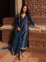 Royal Export Women's Viscose Silk Floral Embroidered Straight Kurta Palazzo with Dupatta (RX99) - Image 6