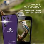 BLACKZONE Miniature 4g Volte Mini Smart Android Mobile Phone| 3.0' Incell Display | 3GB RAM | 16 GB ROM | 8 MP Triple Rear Camera | USB Type C | 2000 mAh Battery (Purple) - Image 3